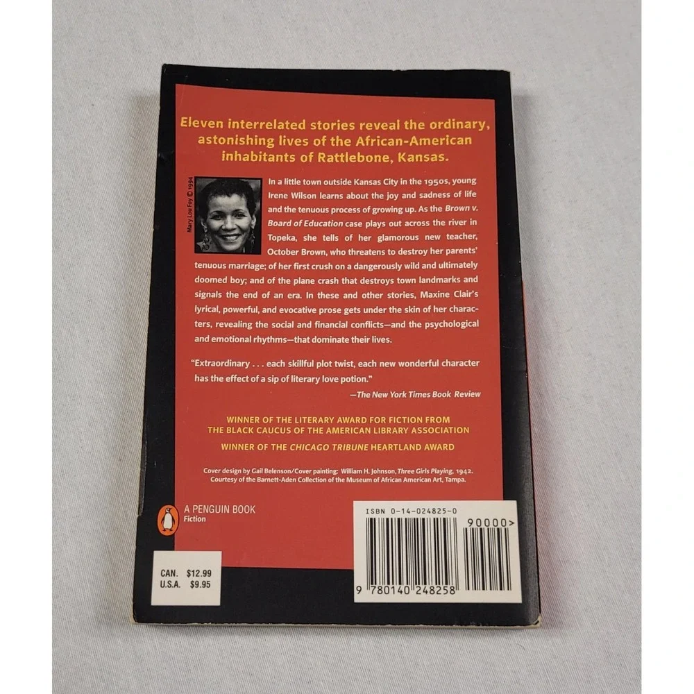 Rattlebone by Maxine Clair (1995, Uk-B Format Paperback)